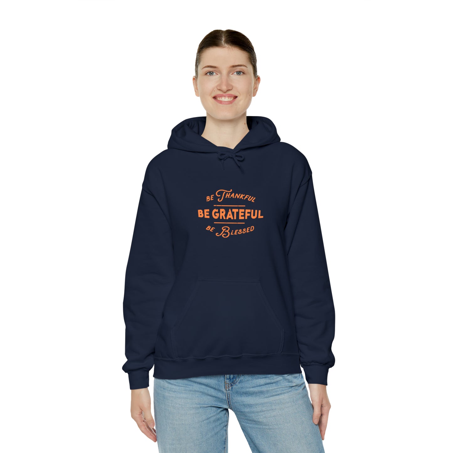 Be Grateful Fall Unisex Heavy Blend™ Hoodie