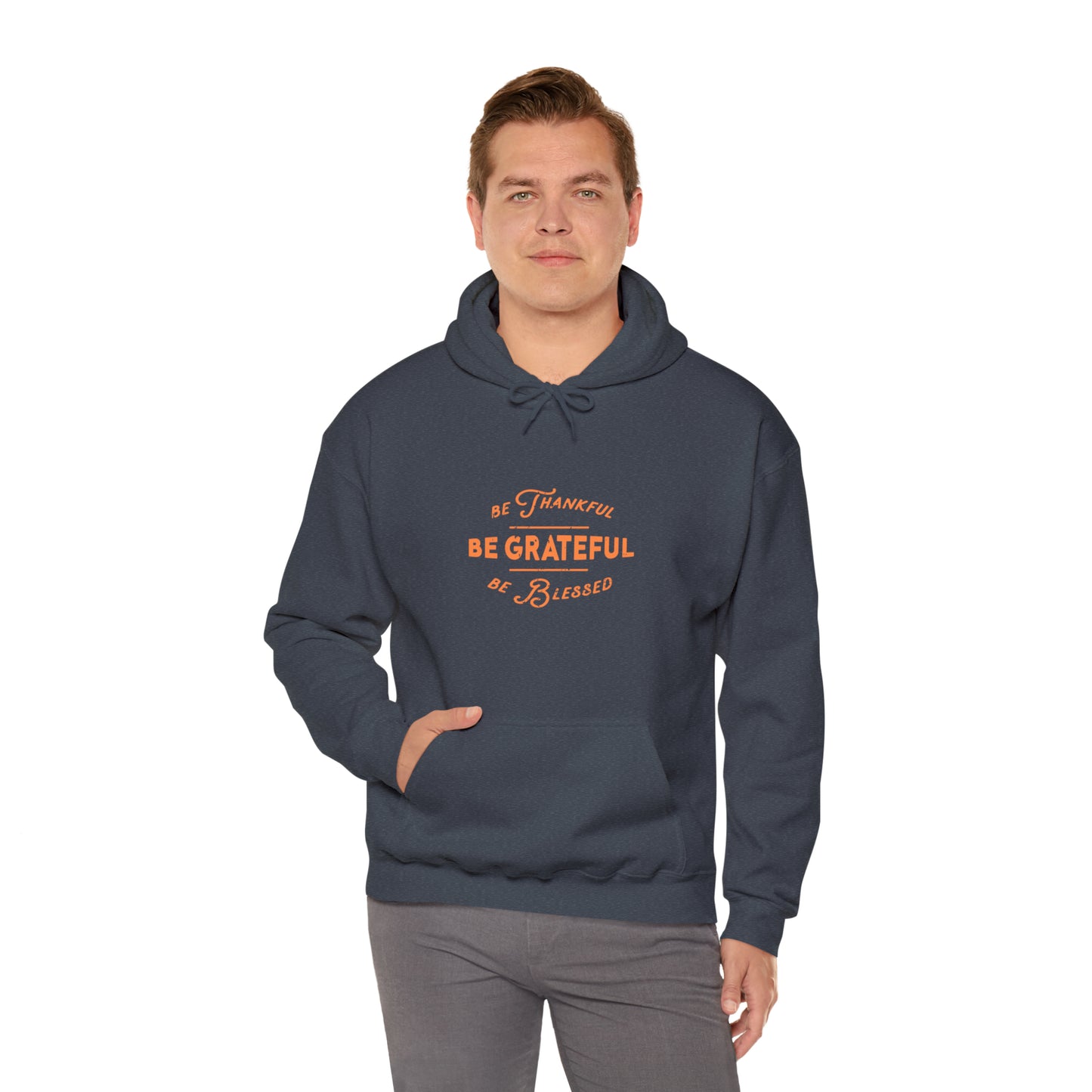 Be Grateful Fall Unisex Heavy Blend™ Hoodie