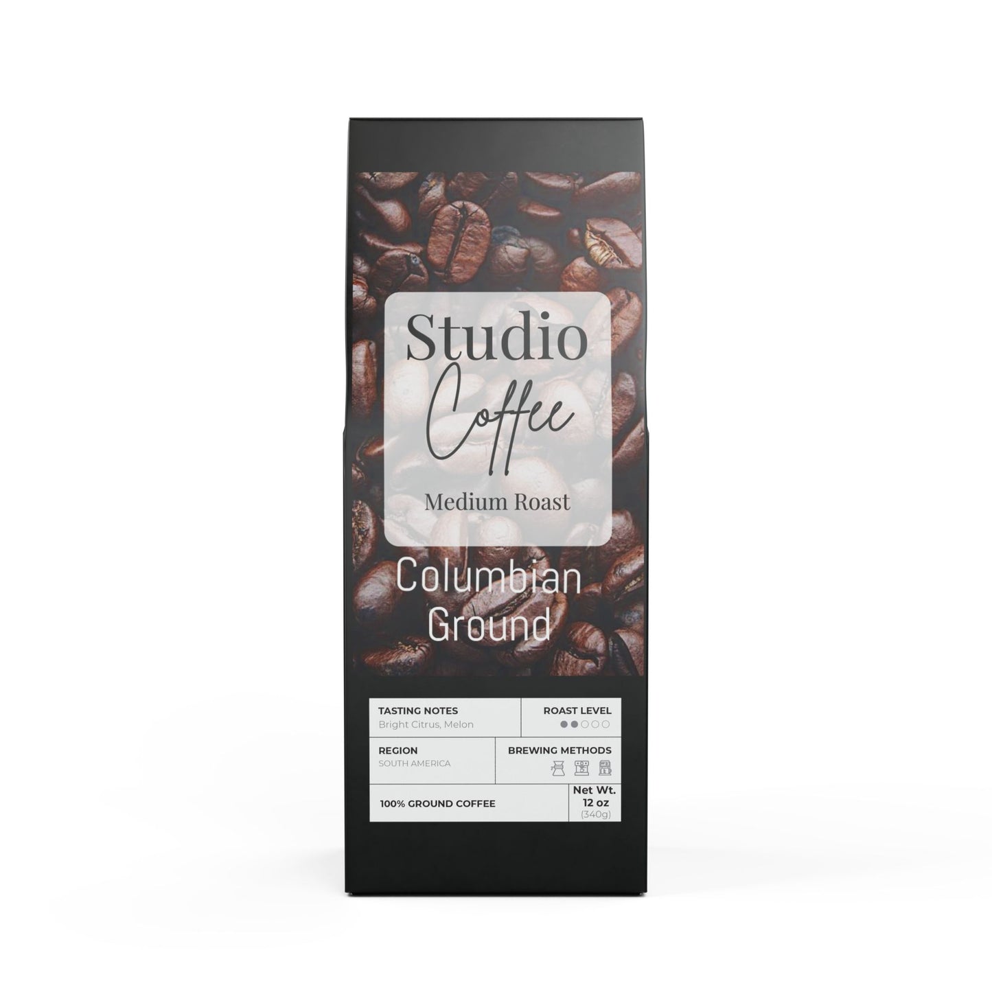 Studio Coffee Colombian Single Origin (Light-Medium Roast)