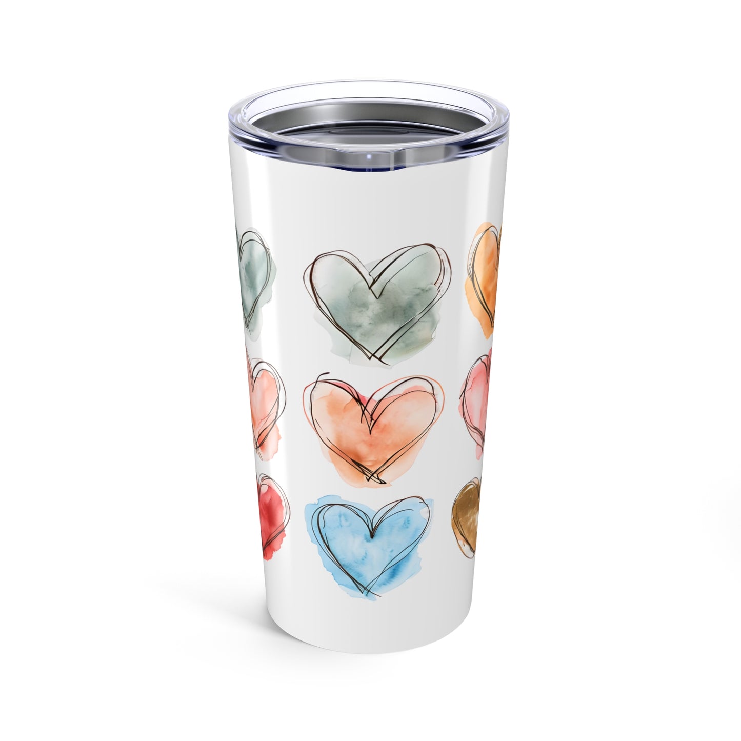 Heart Design Tumbler