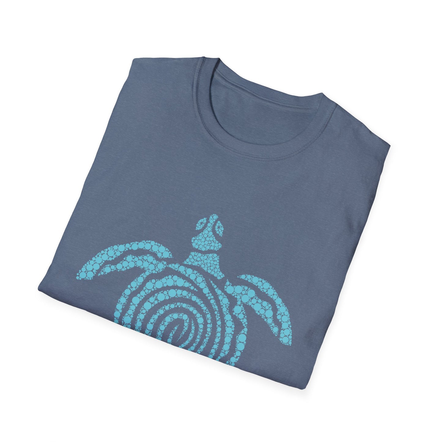 Spiral Turtle Unisex Softstyle T-Shirt