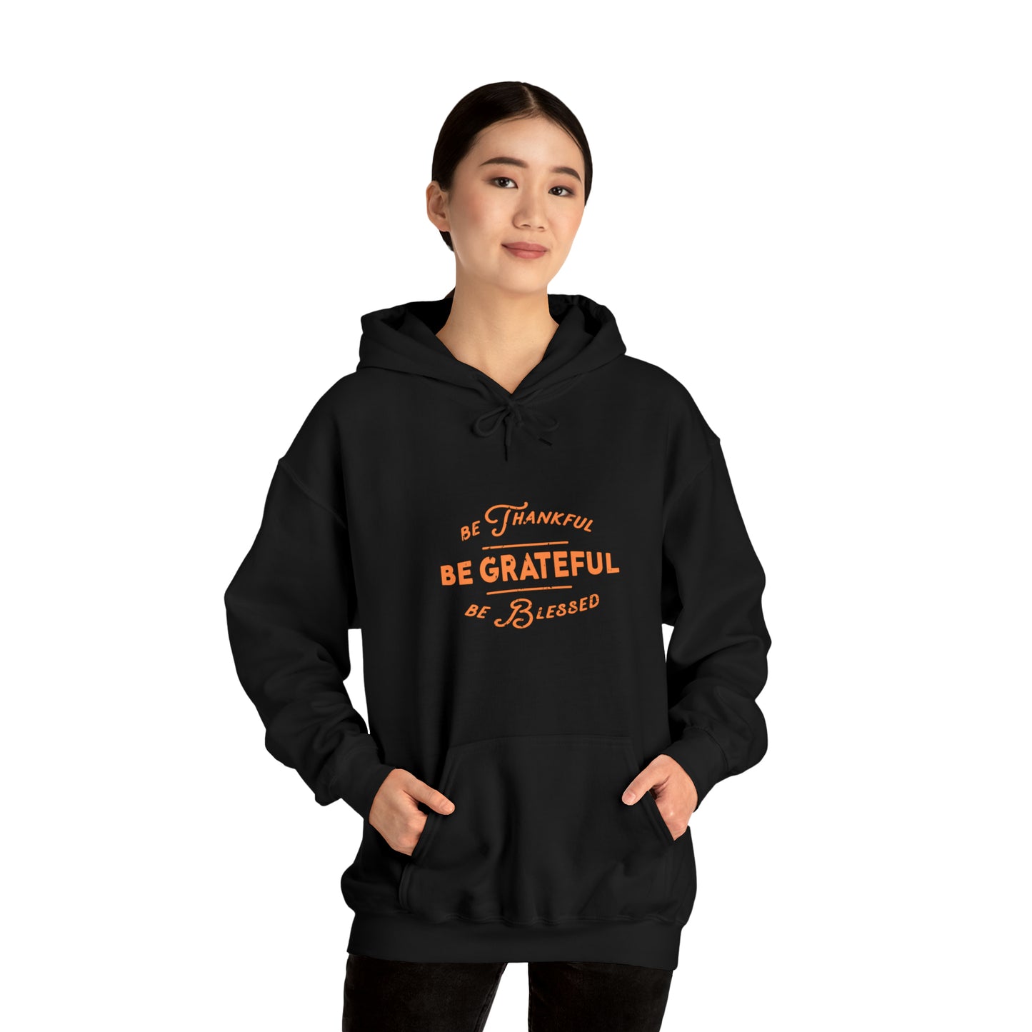 Be Grateful Fall Unisex Heavy Blend™ Hoodie