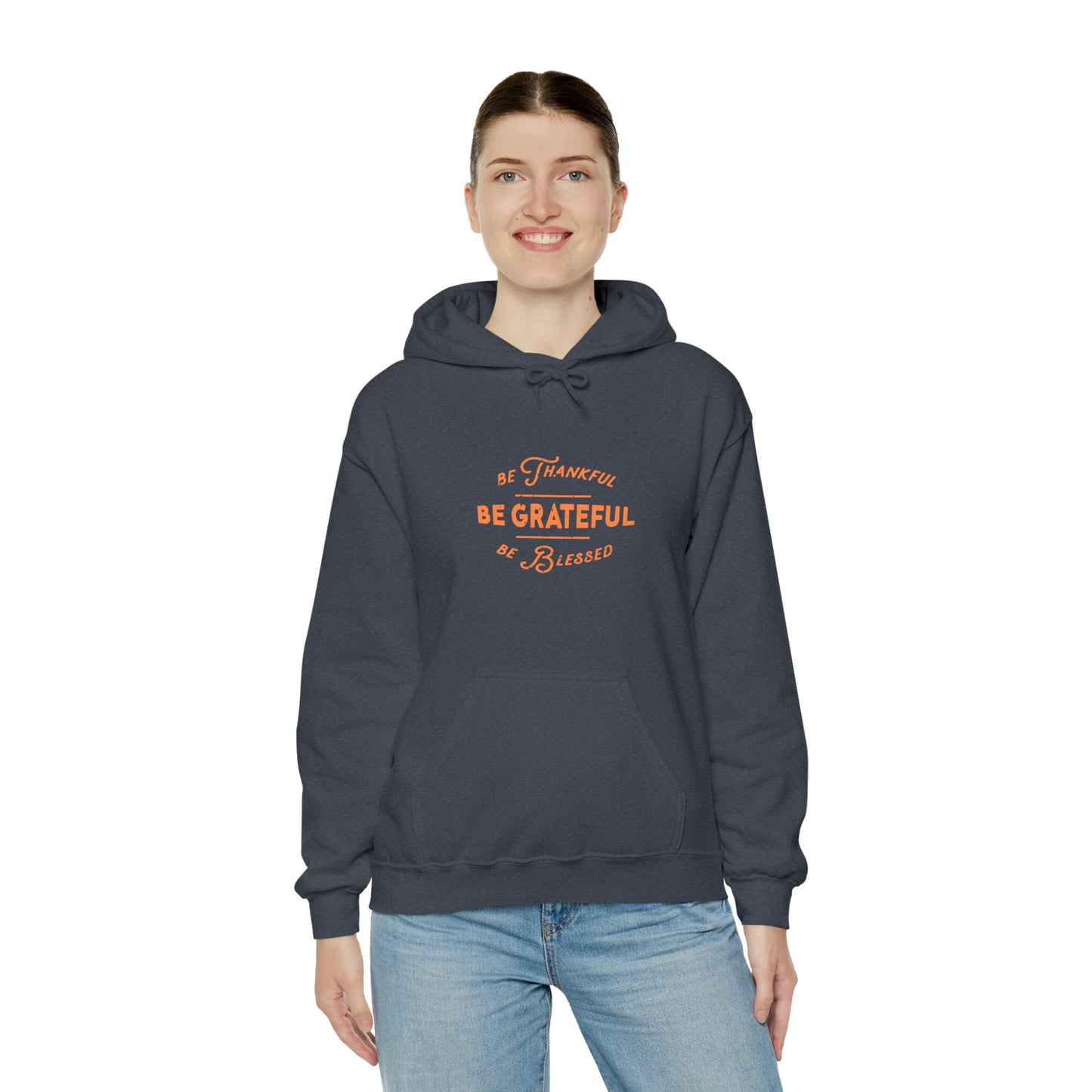 Be Grateful Fall Unisex Heavy Blend™ Hoodie