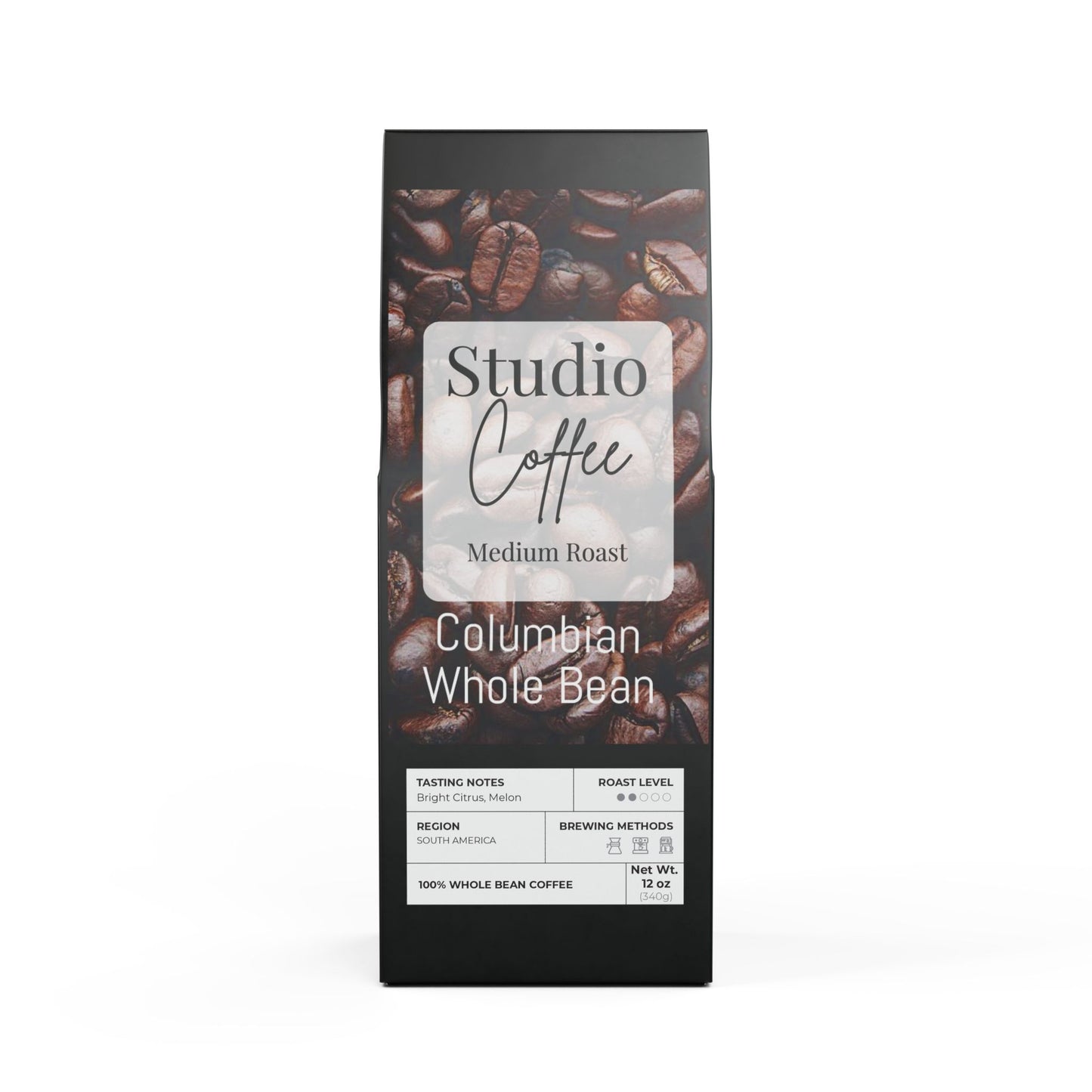 Studio Coffee Colombian Single Origin (Light-Medium Roast)