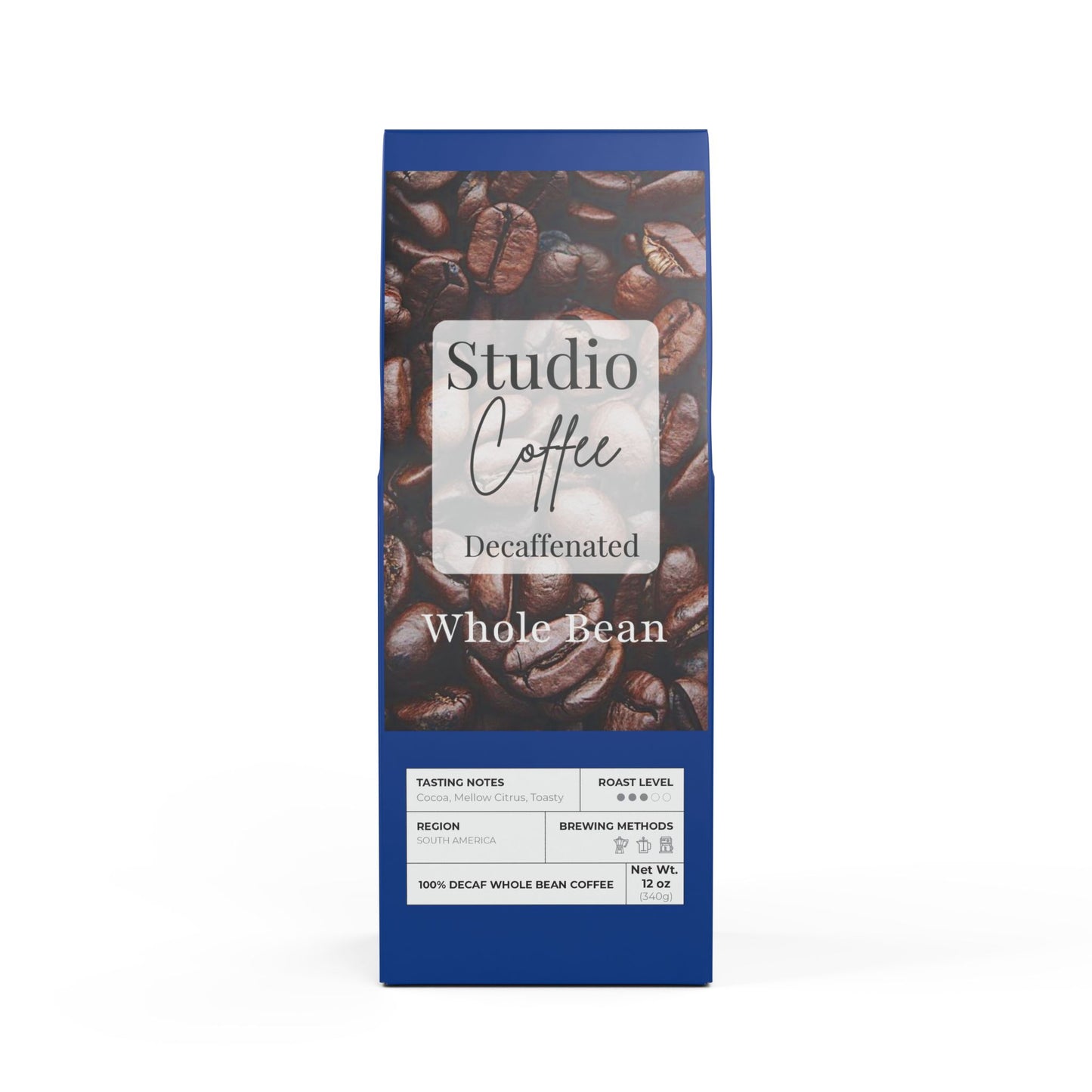 Studio Decaf Coffee Blend (Medium Roast)