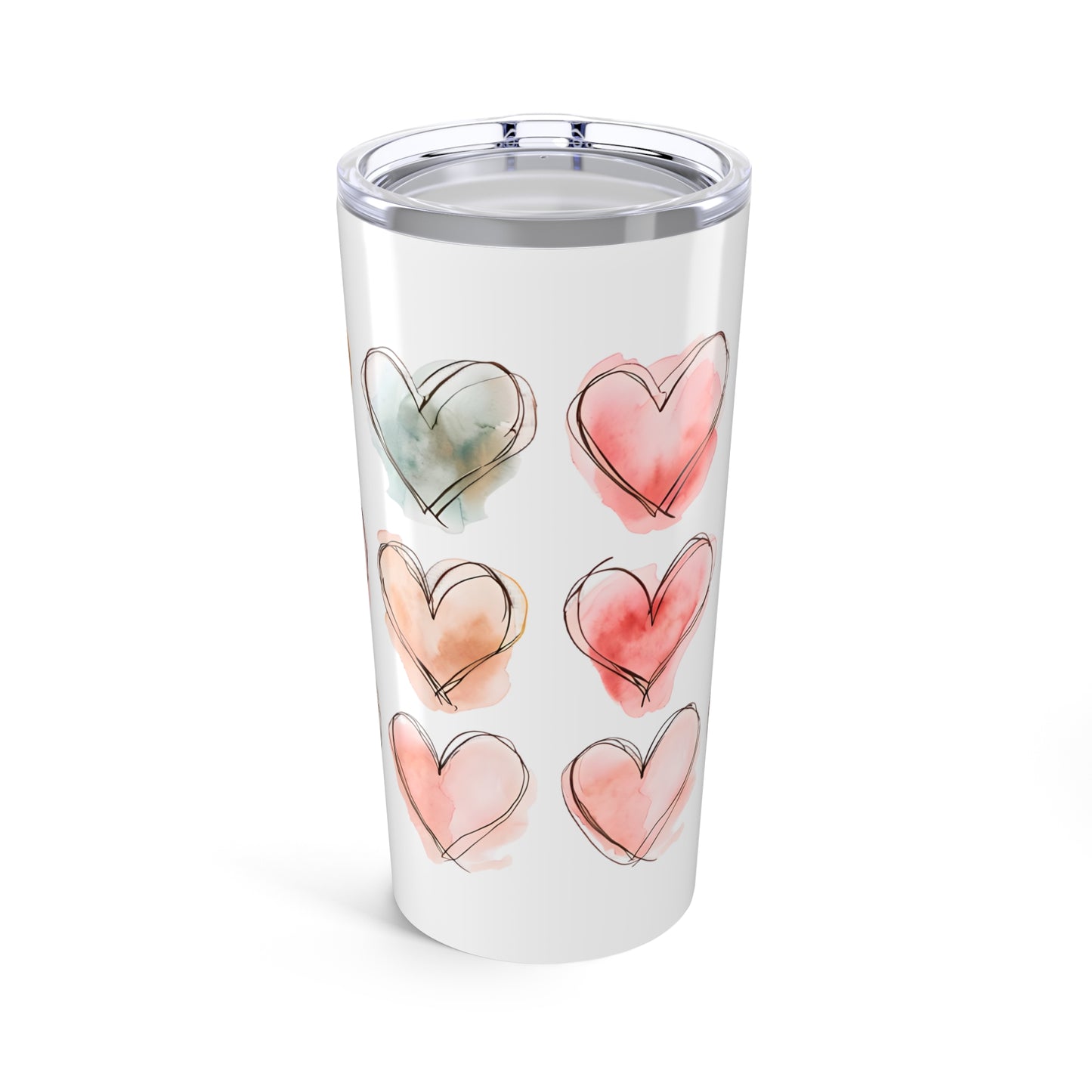 Heart Design Tumbler