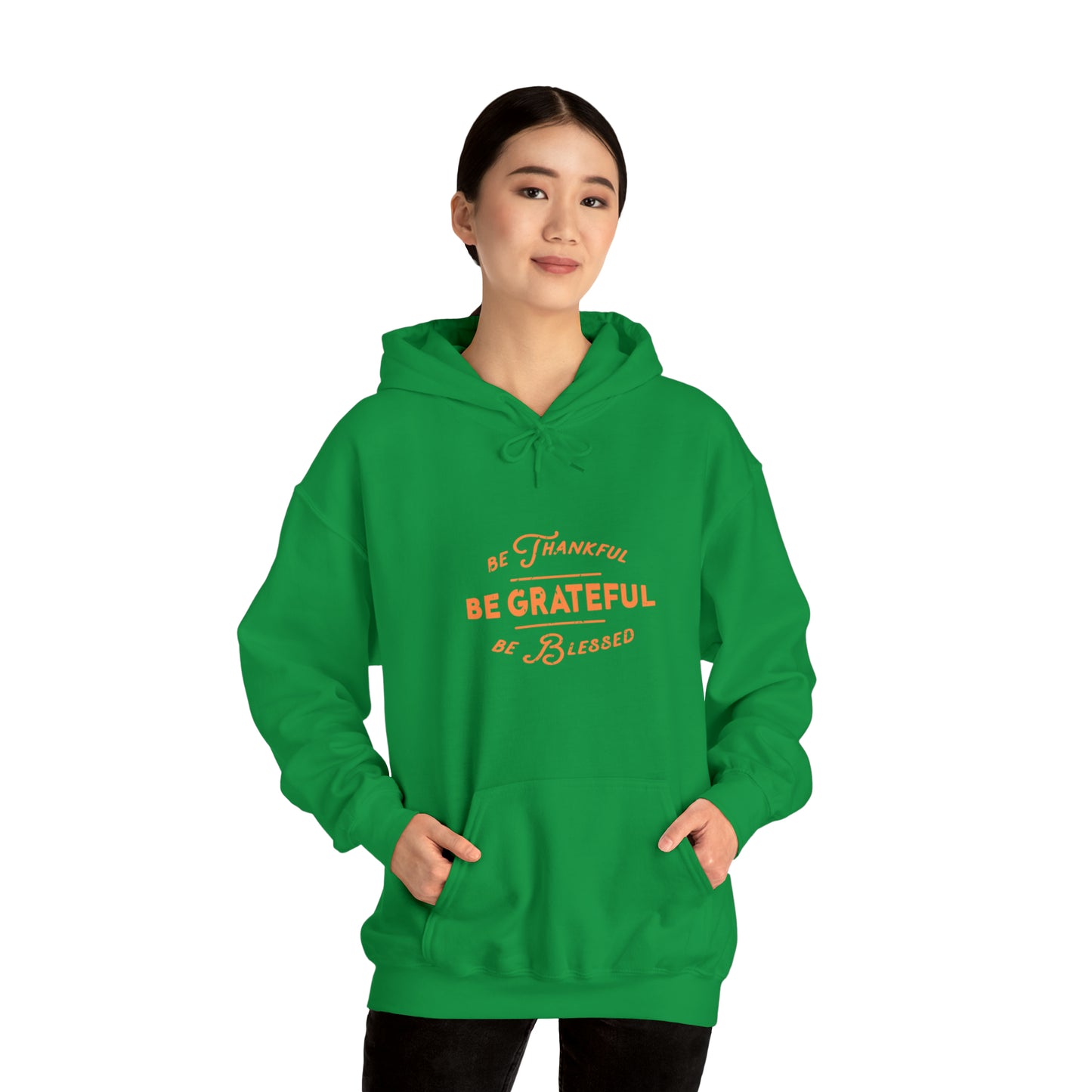 Be Grateful Fall Unisex Heavy Blend™ Hoodie