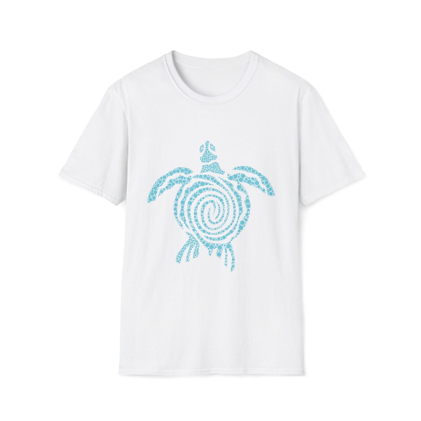 Spiral Turtle Unisex Softstyle T-Shirt