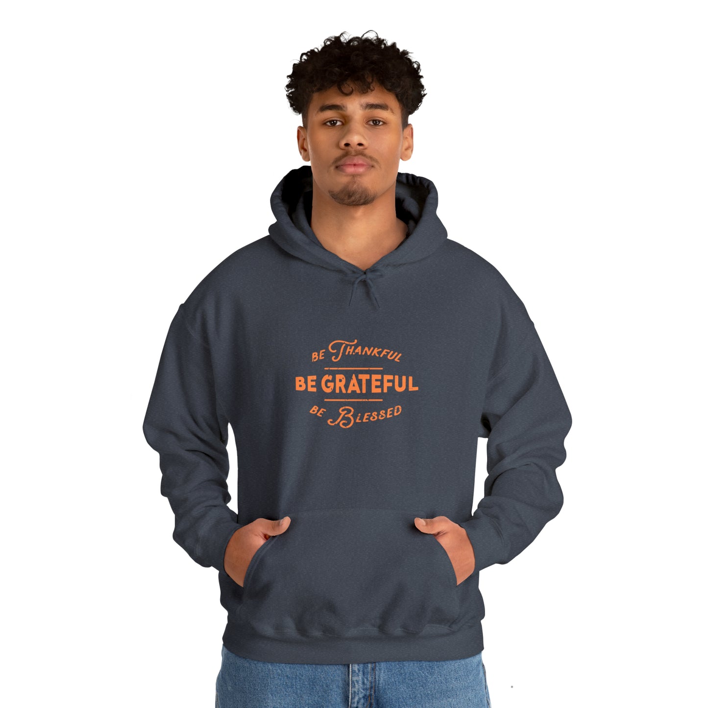 Be Grateful Fall Unisex Heavy Blend™ Hoodie