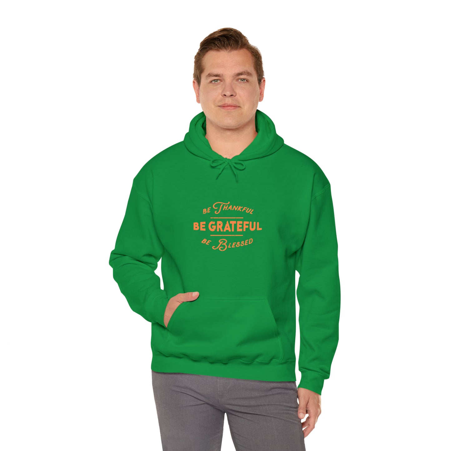 Be Grateful Fall Unisex Heavy Blend™ Hoodie