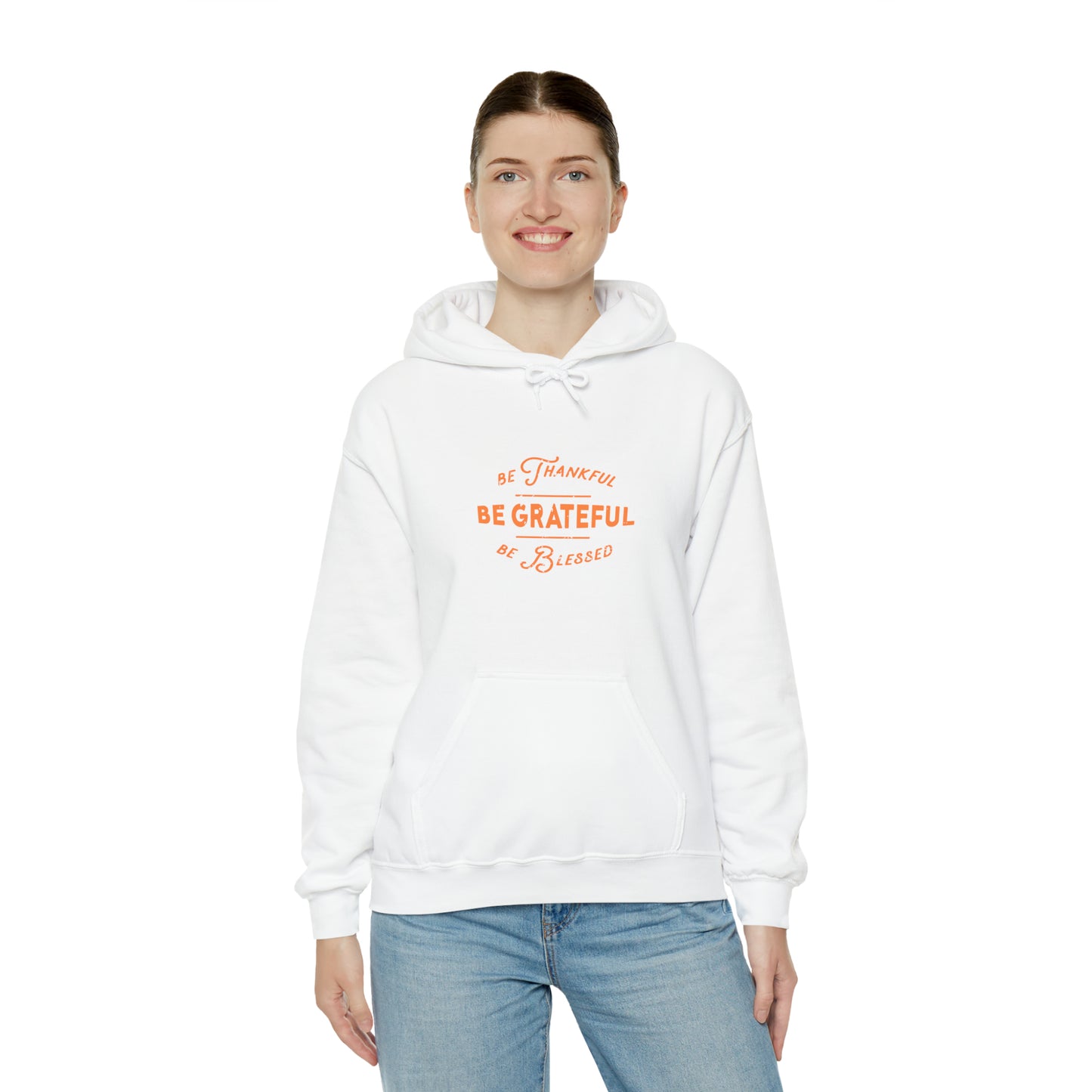 Be Grateful Fall Unisex Heavy Blend™ Hoodie