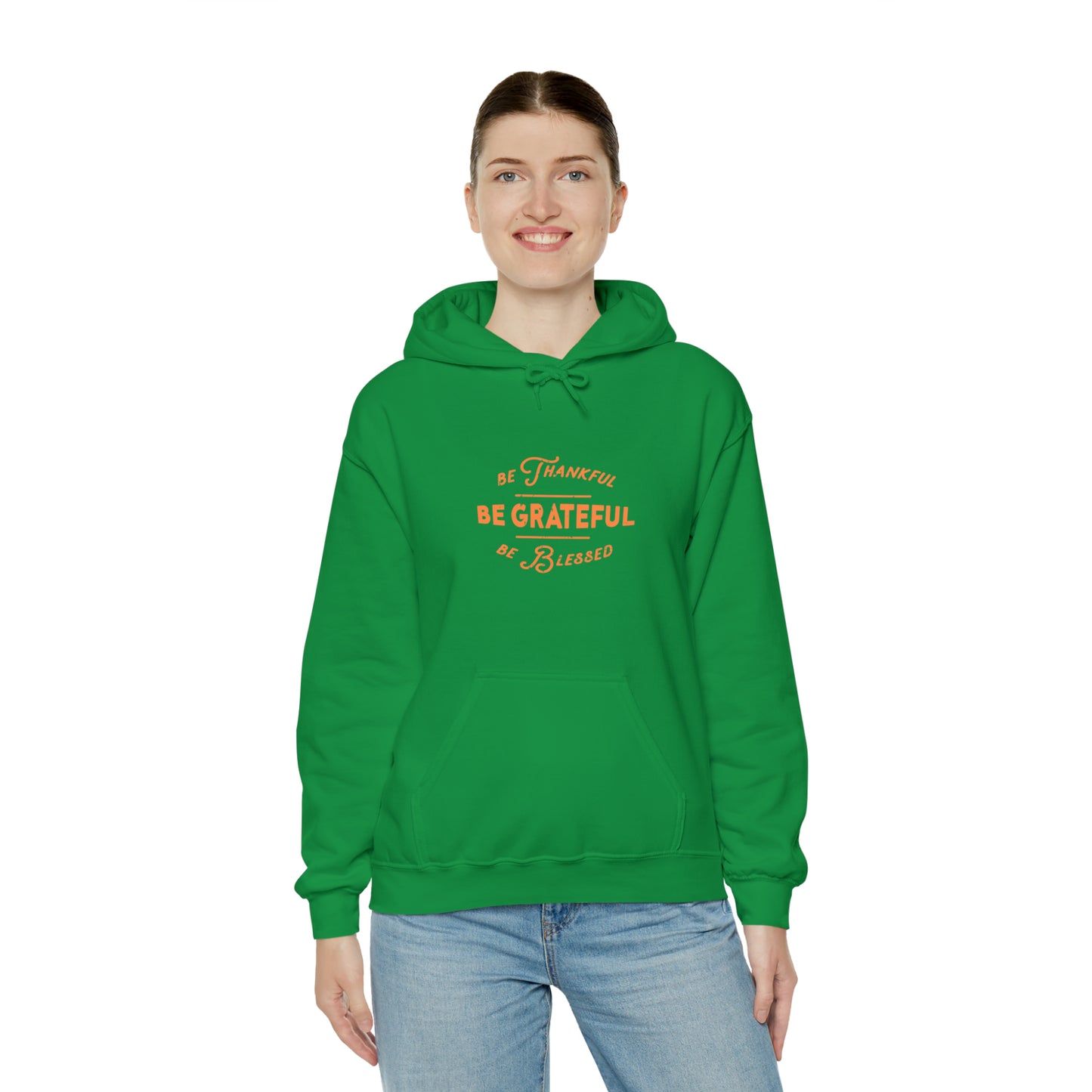 Be Grateful Fall Unisex Heavy Blend™ Hoodie