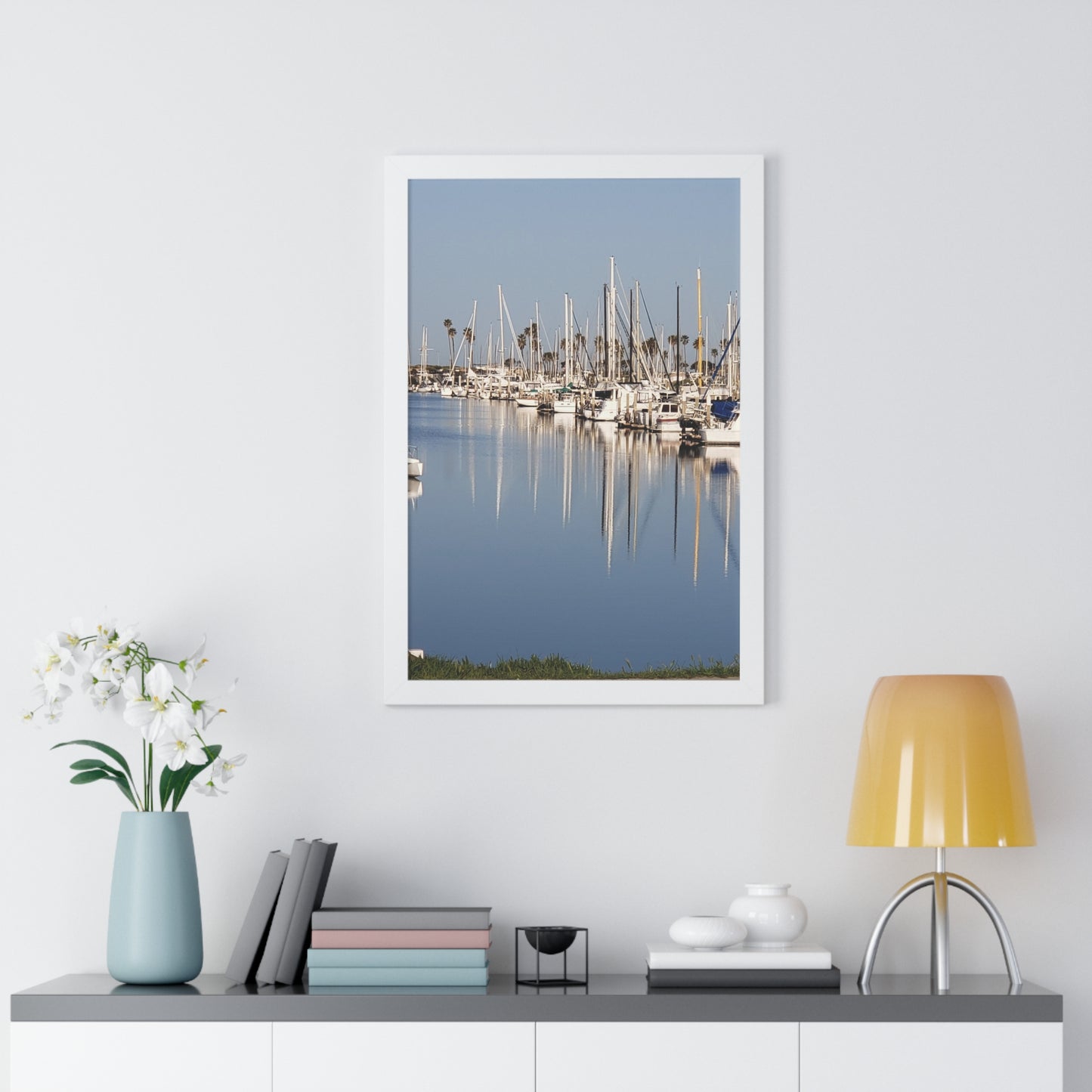 Harbor Calm Framed Poster
