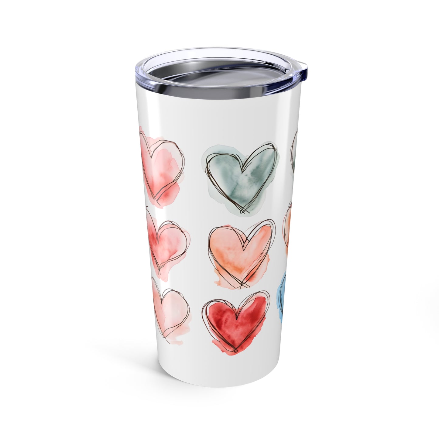 Heart Design Tumbler
