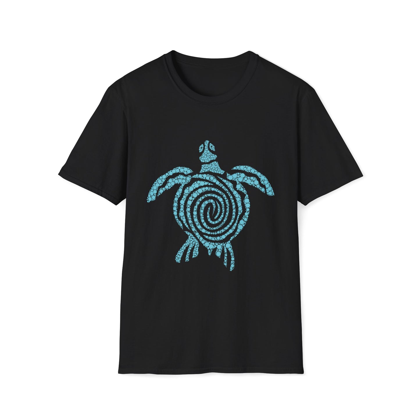 Spiral Turtle Unisex Softstyle T-Shirt