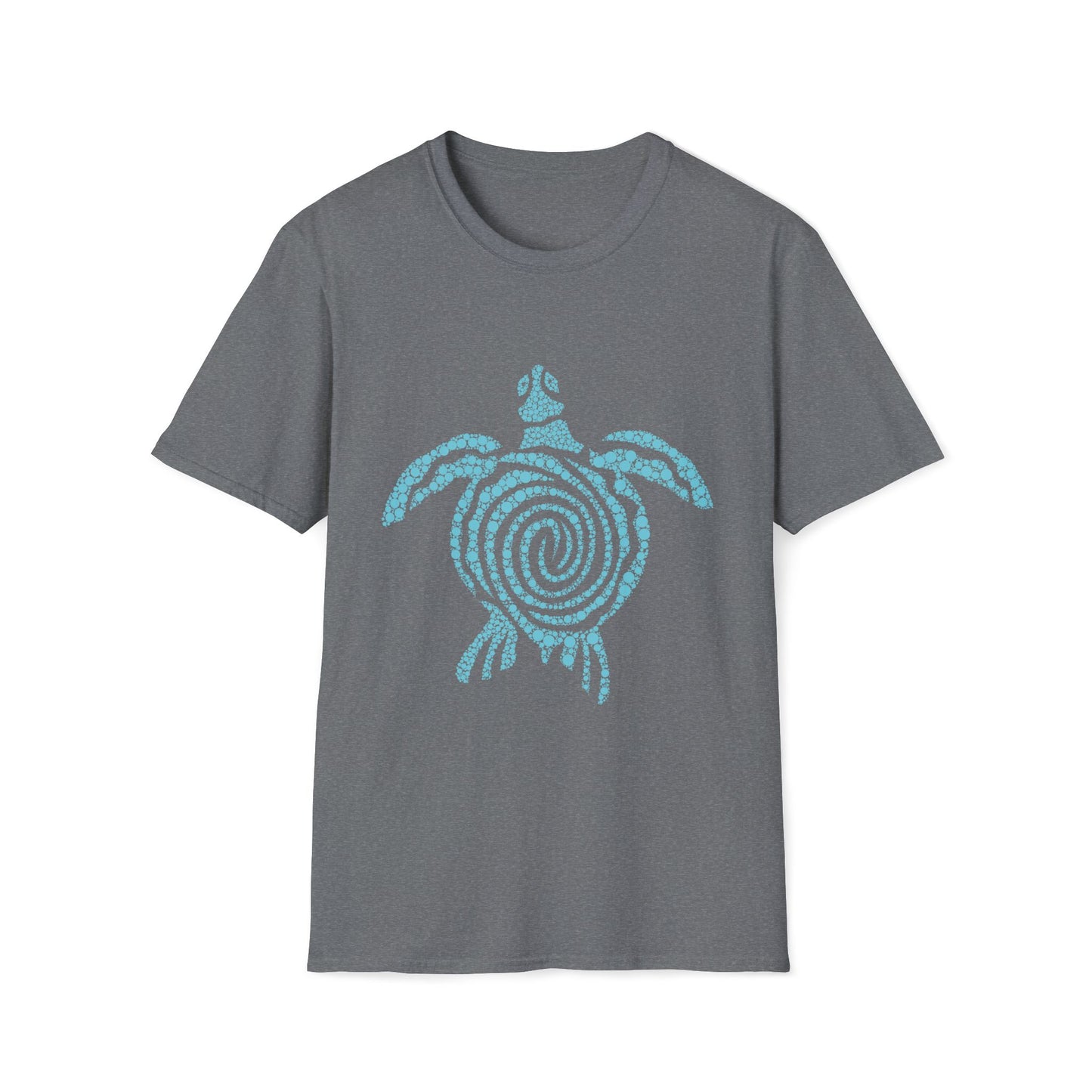 Spiral Turtle Unisex Softstyle T-Shirt