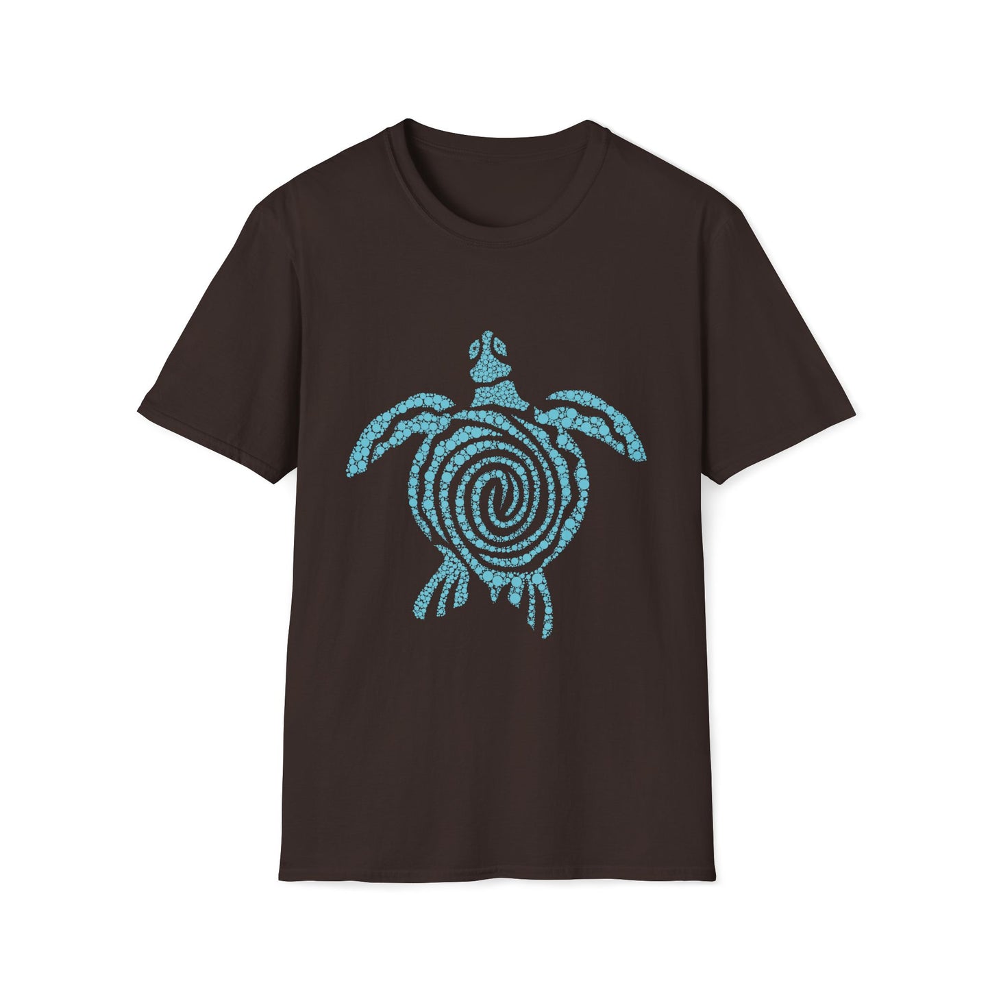 Spiral Turtle Unisex Softstyle T-Shirt