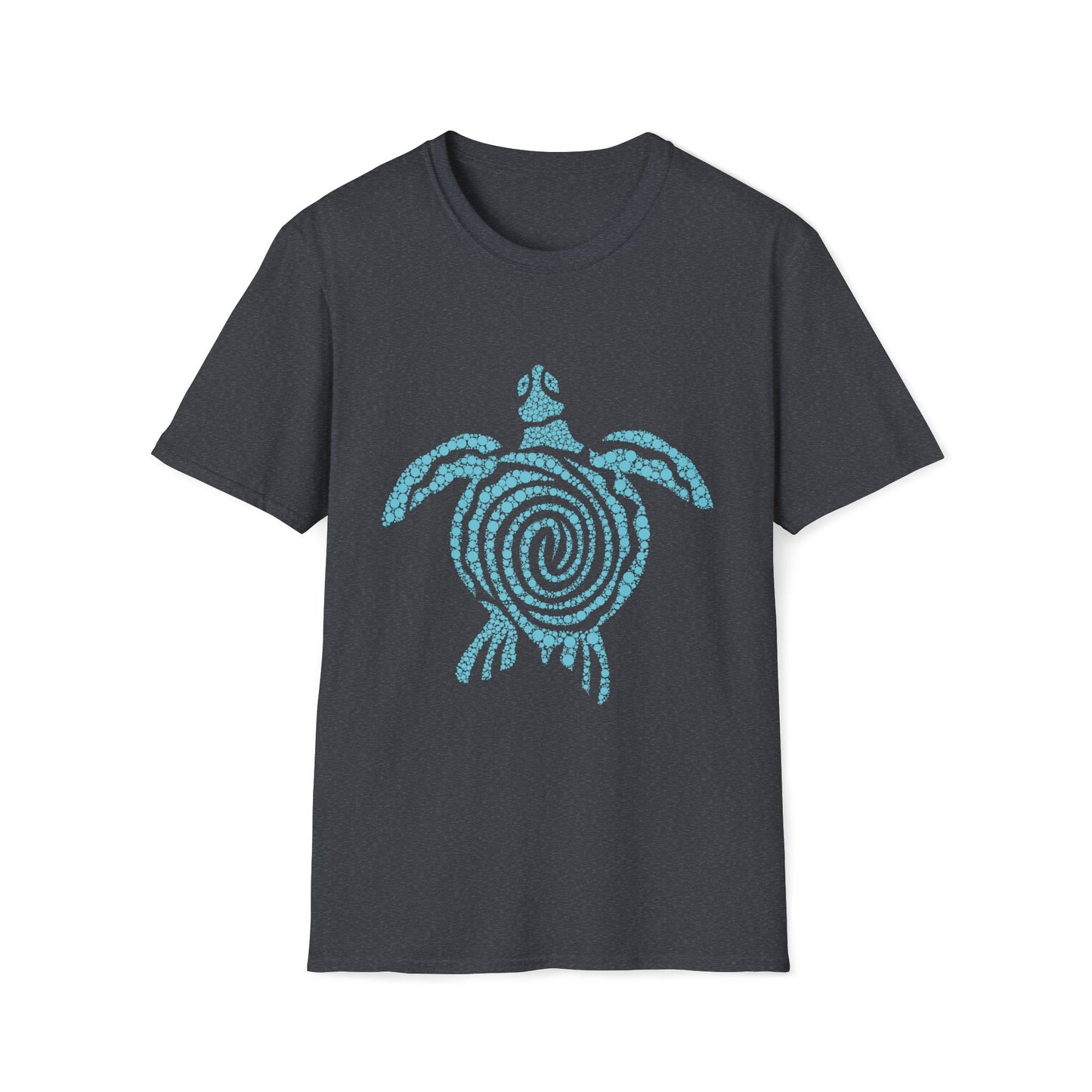 Spiral Turtle Unisex Softstyle T-Shirt