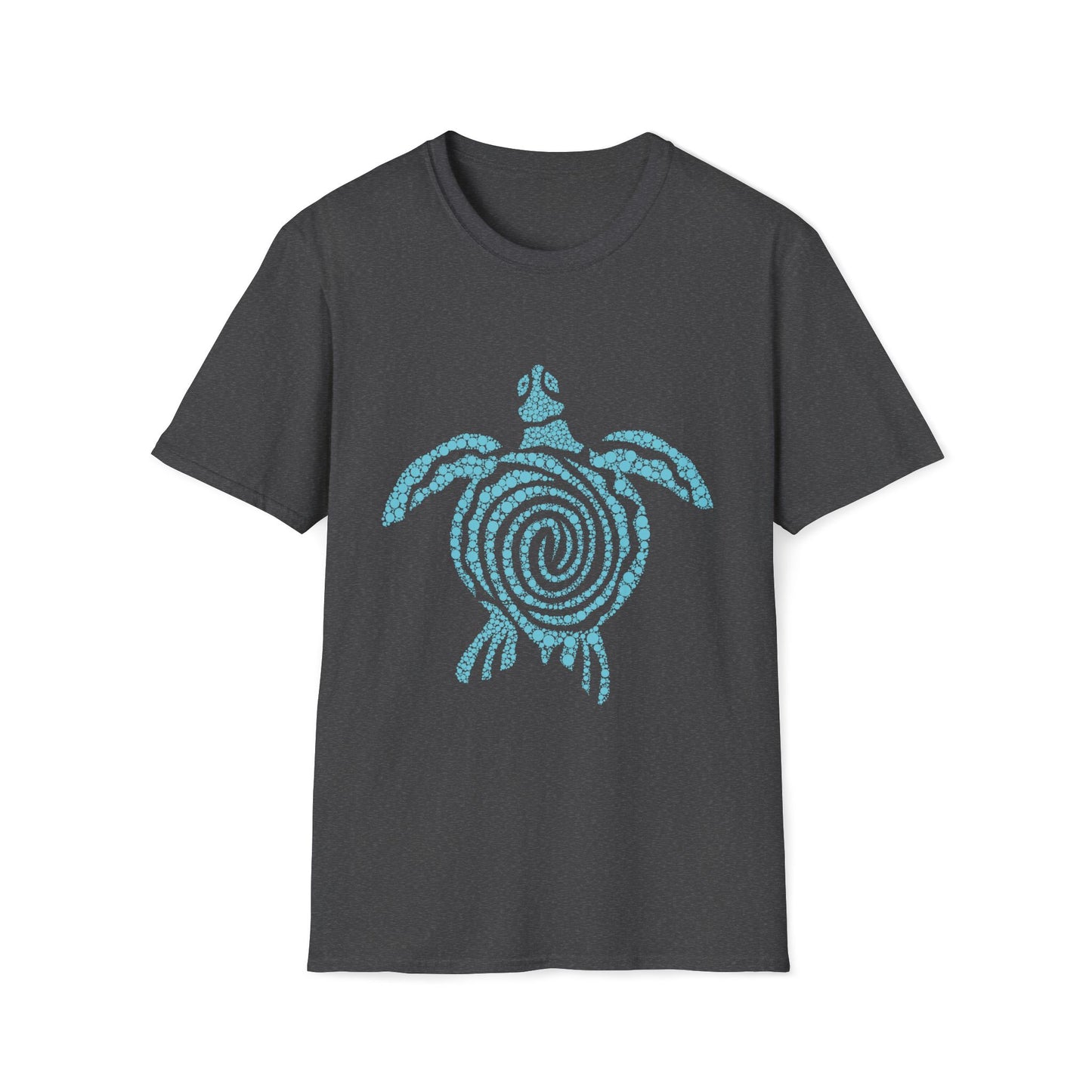Spiral Turtle Unisex Softstyle T-Shirt