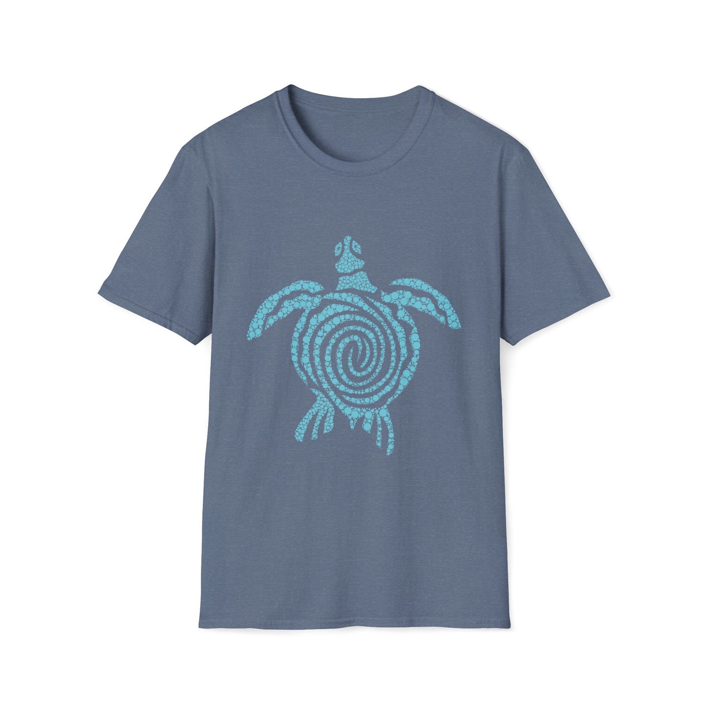 Spiral Turtle Unisex Softstyle T-Shirt