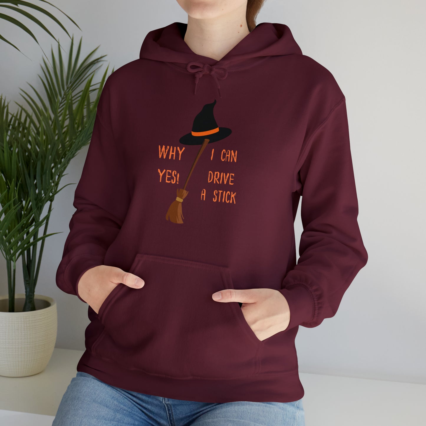 Why Yes! I Can Drive A Stick - Unisex Heavy Blend™ Hoodie