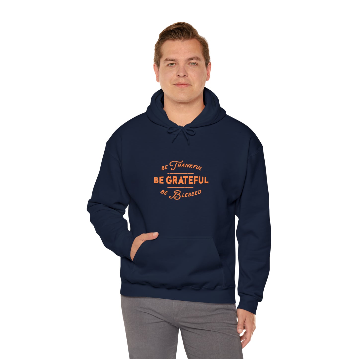 Be Grateful Fall Unisex Heavy Blend™ Hoodie
