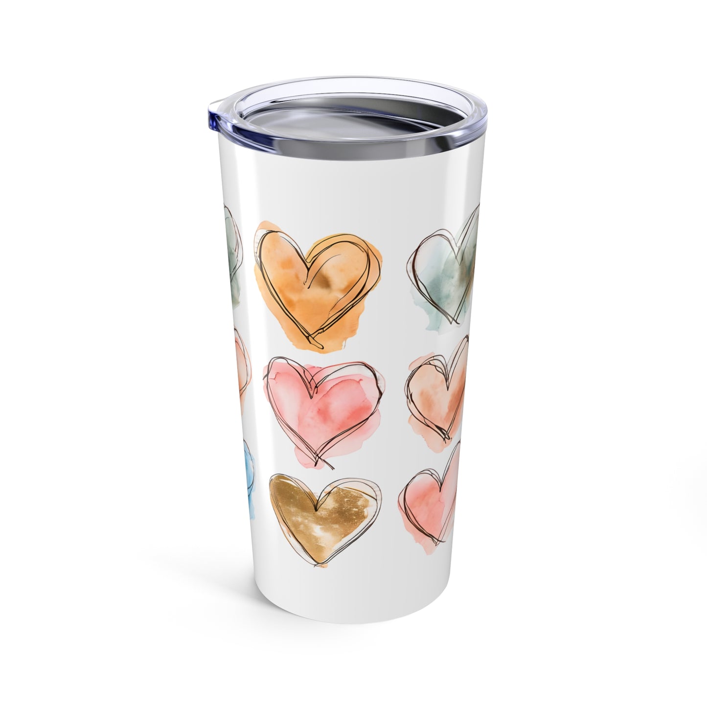 Heart Design Tumbler