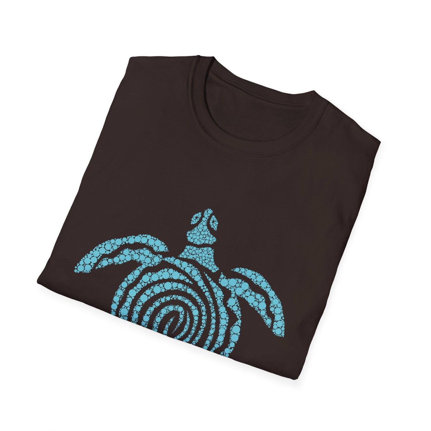 Spiral Turtle Unisex Softstyle T-Shirt