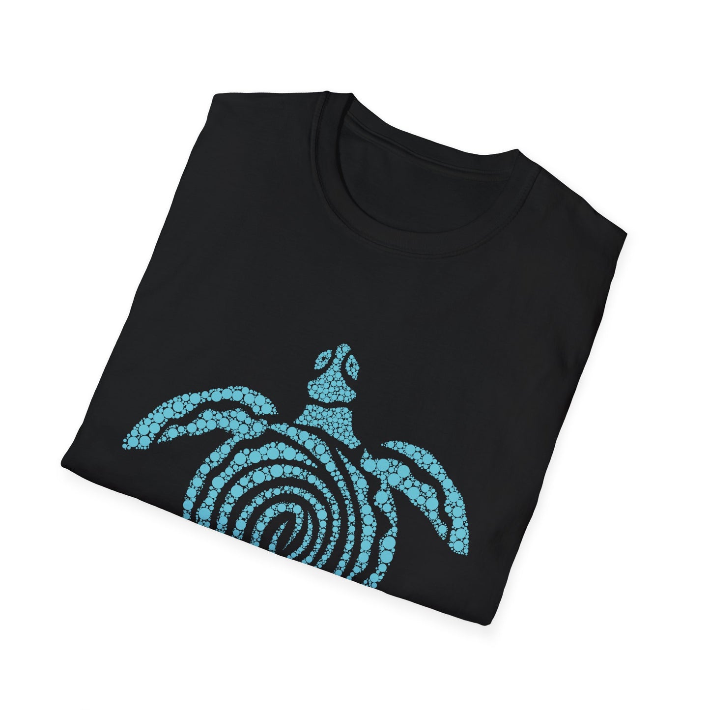 Spiral Turtle Unisex Softstyle T-Shirt