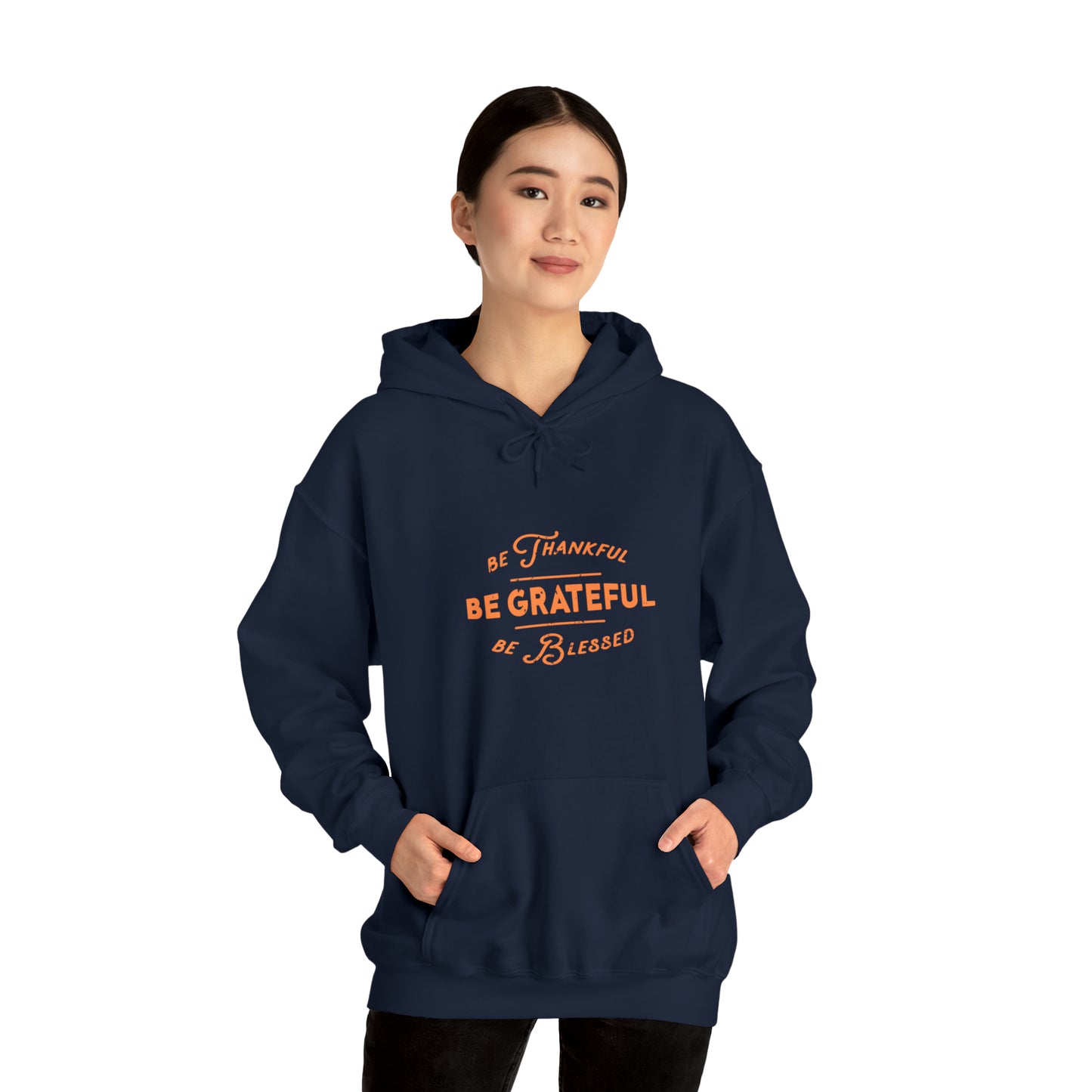 Be Grateful Fall Unisex Heavy Blend™ Hoodie