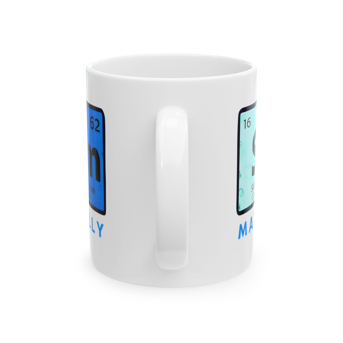 Sarcasm - Periodic Table Ceramic Mug - Chemistry Enthusiast's Gift