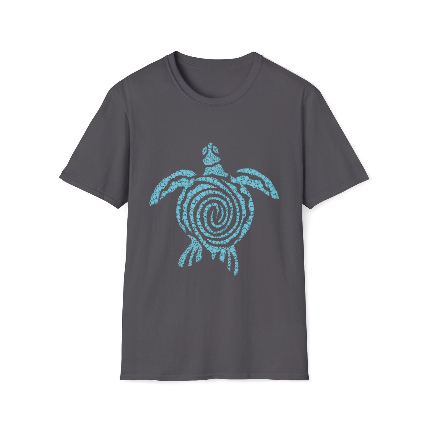 Spiral Turtle Unisex Softstyle T-Shirt