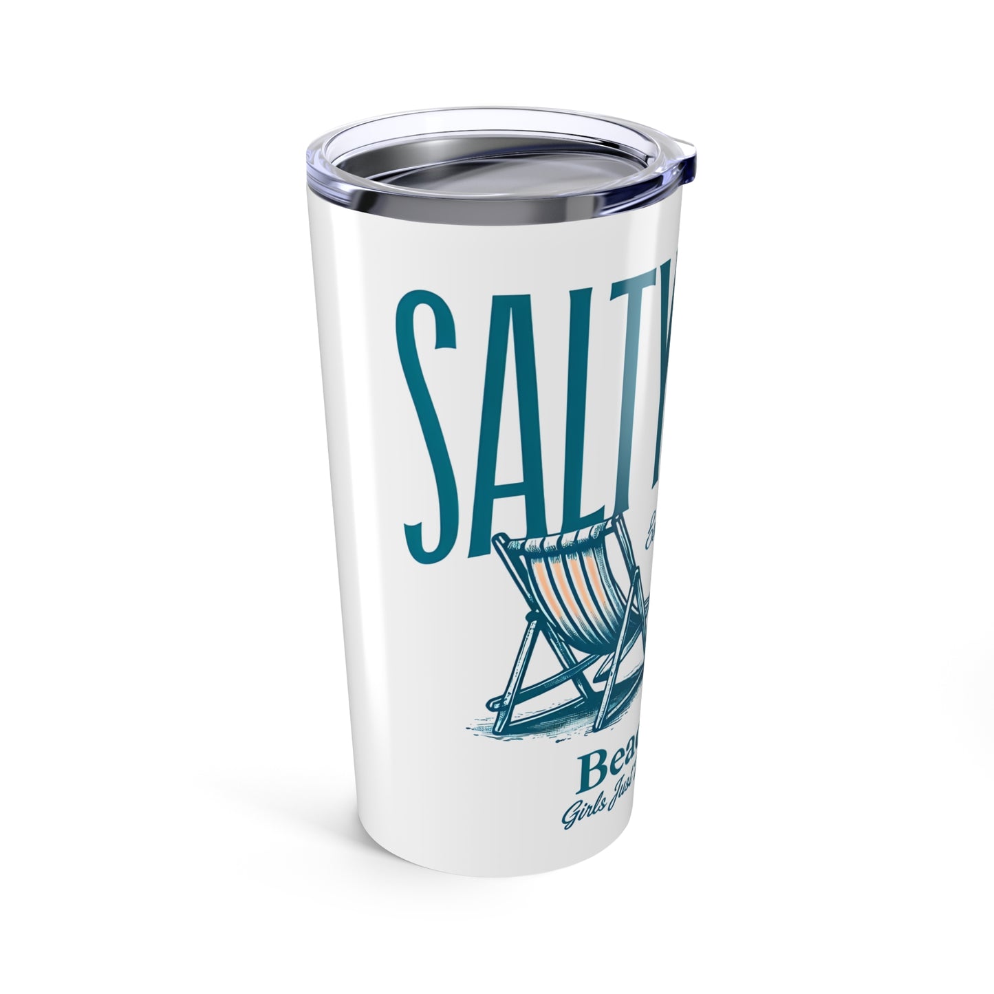Salty Babe Beach Club Tumbler 20oz - Summer Vibes Travel Mug