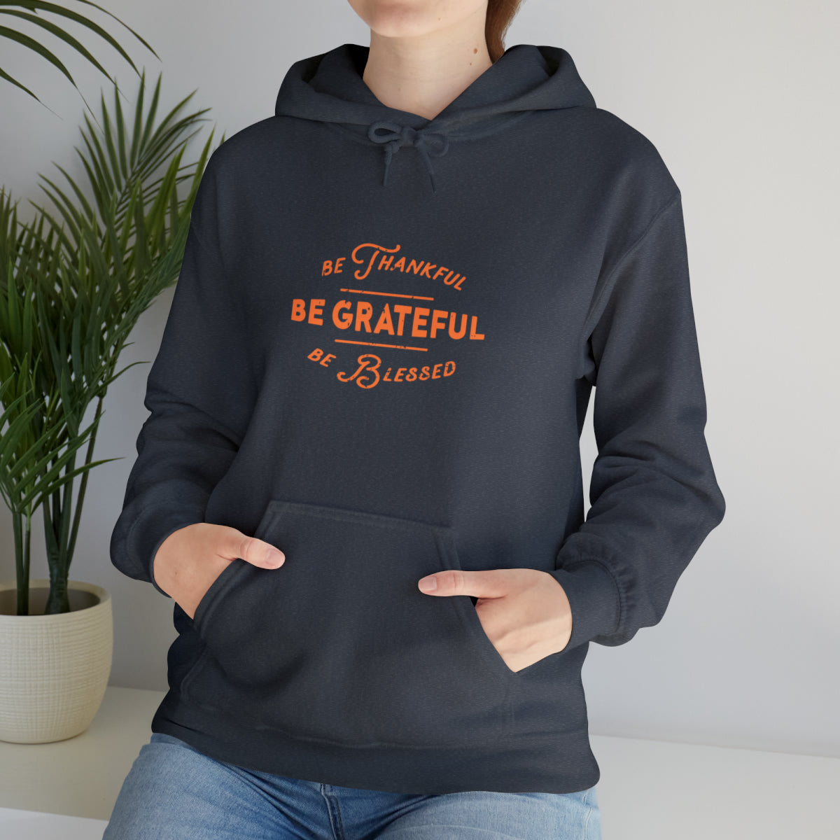 Be Grateful Fall Unisex Heavy Blend™ Hoodie