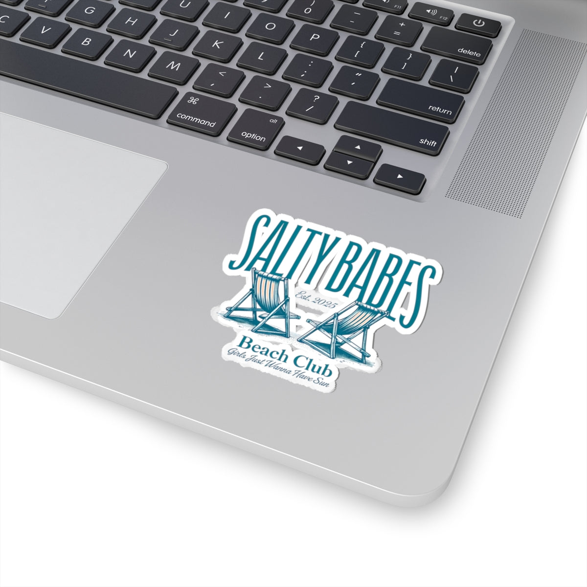 Salty Babes Beach Club Stickers - Fun Summer Vibe Decor