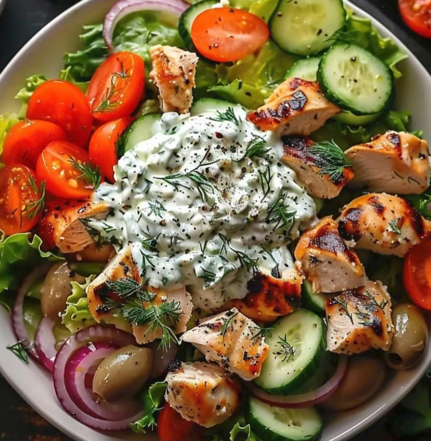 Tzatziki Chicken Salad