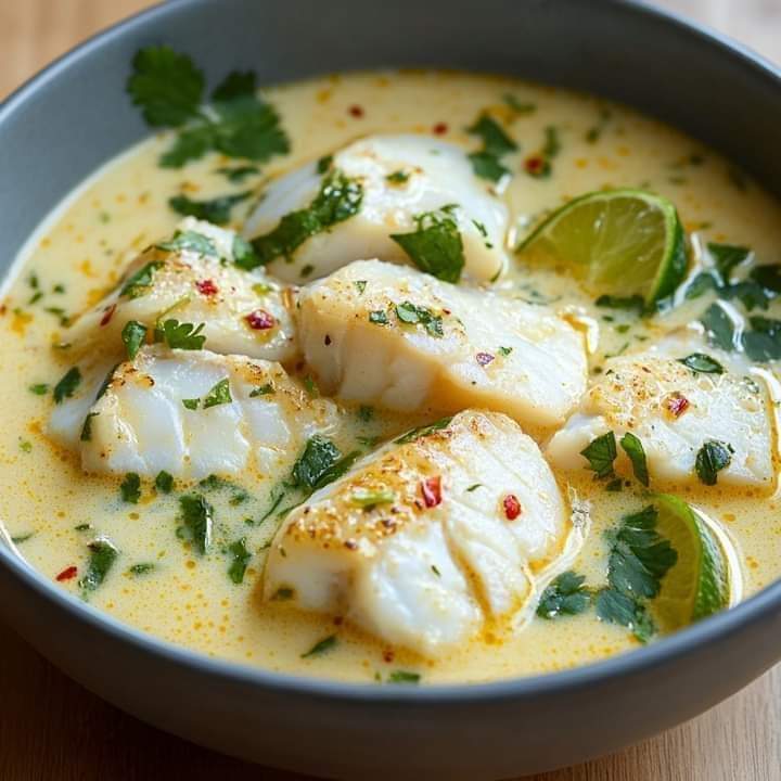 Coconut Lime Fish Soup – Kimberly Raymond Studios