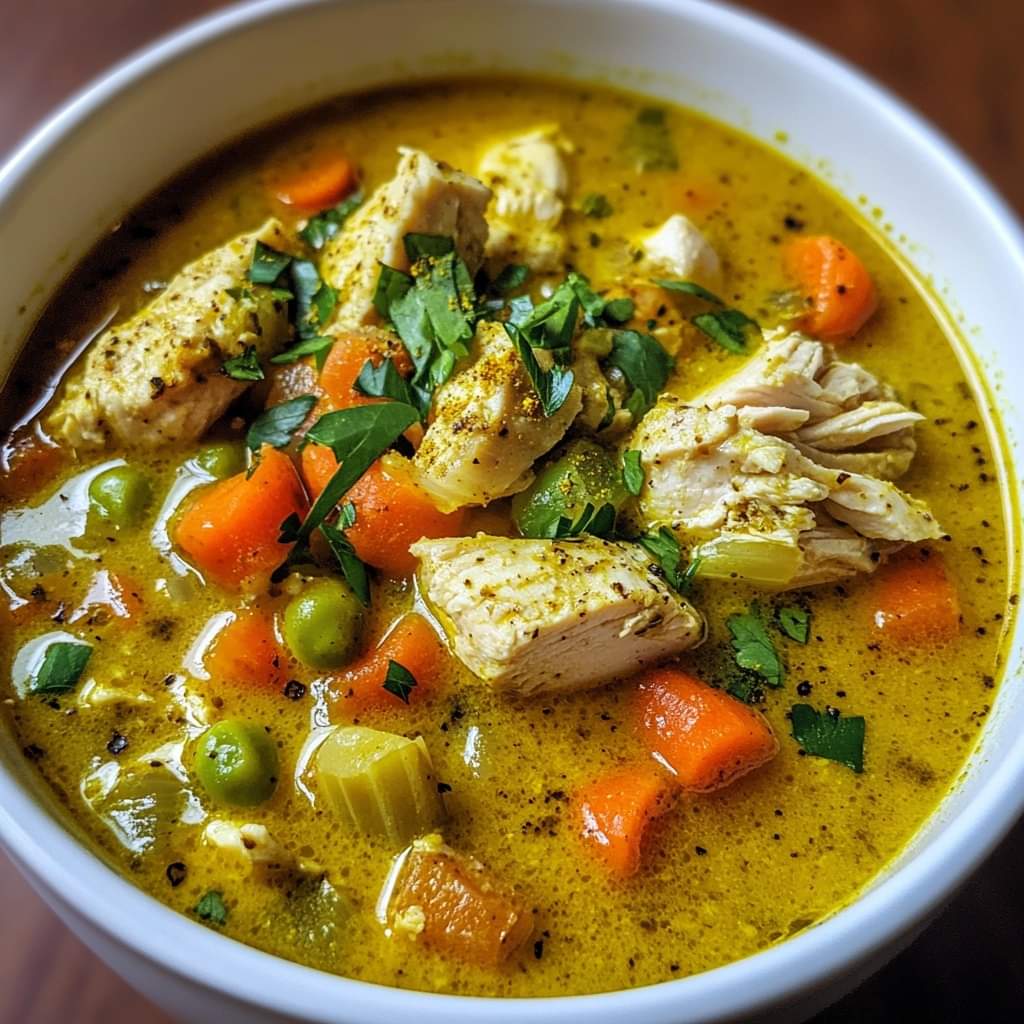 Turmeric Chicken Soup