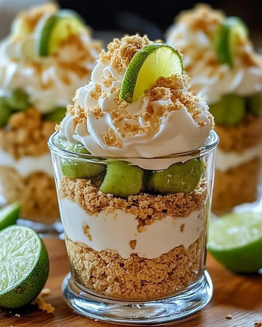 No Bake Key Lime Parfaits