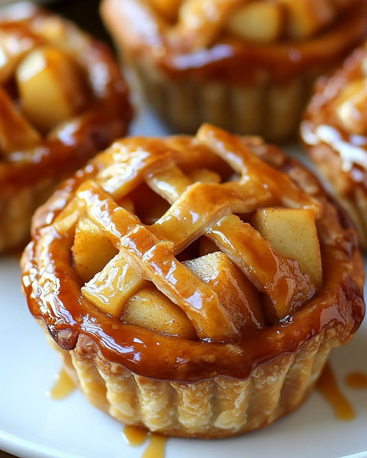 Caramel Apple Mini Pies