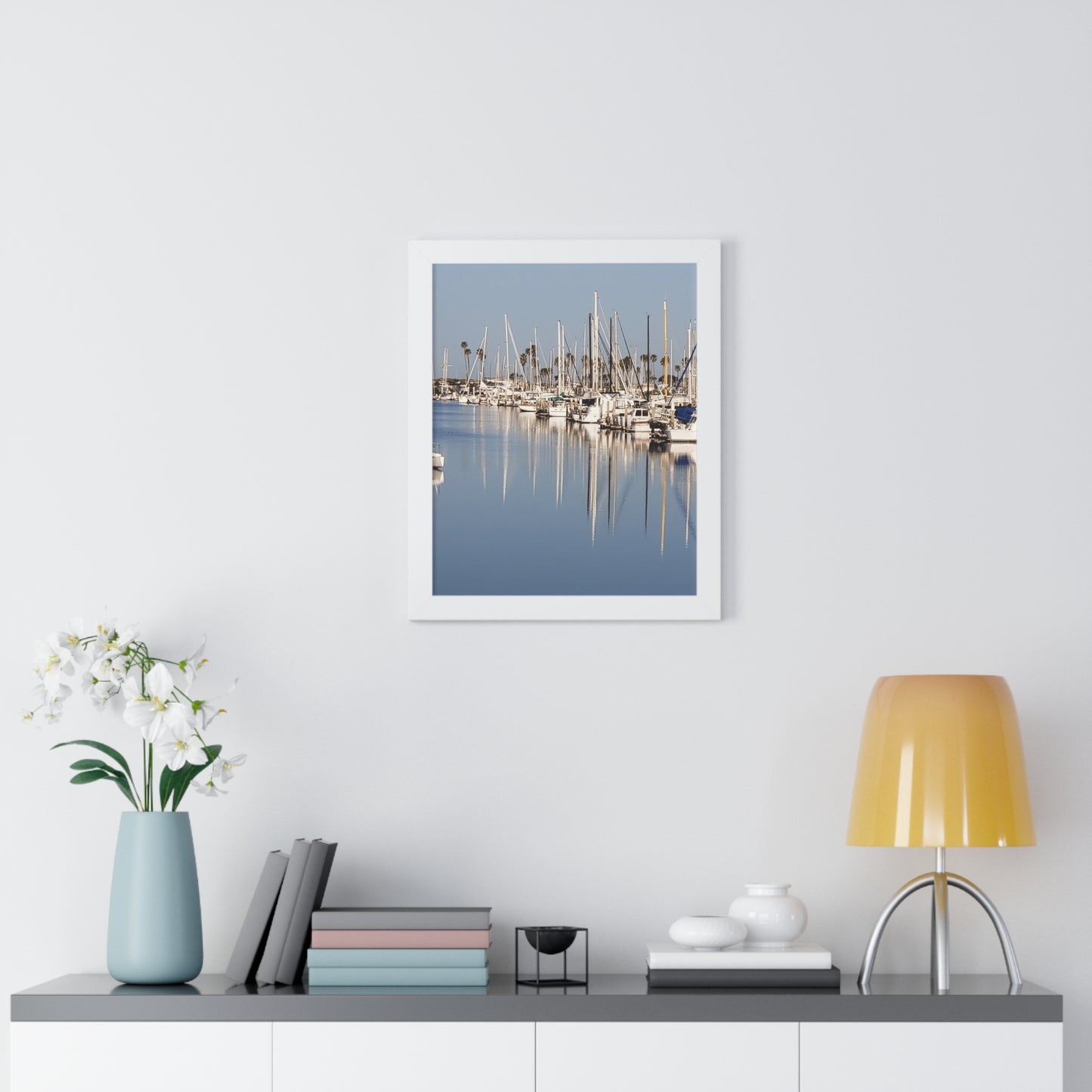 Harbor Calm Framed Poster