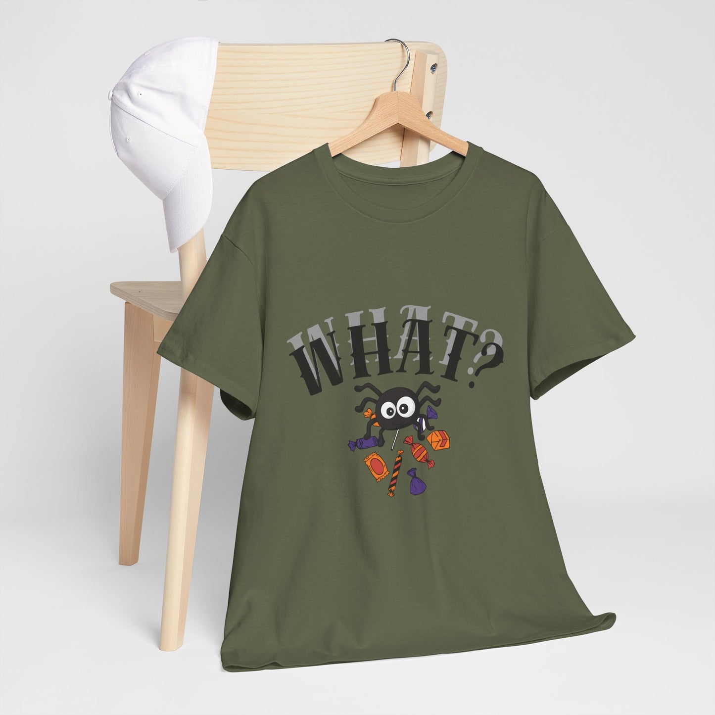 "What" Halloween T-shirt, Unisex