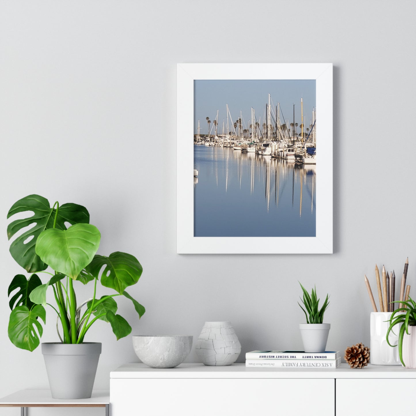 Harbor Calm Framed Poster