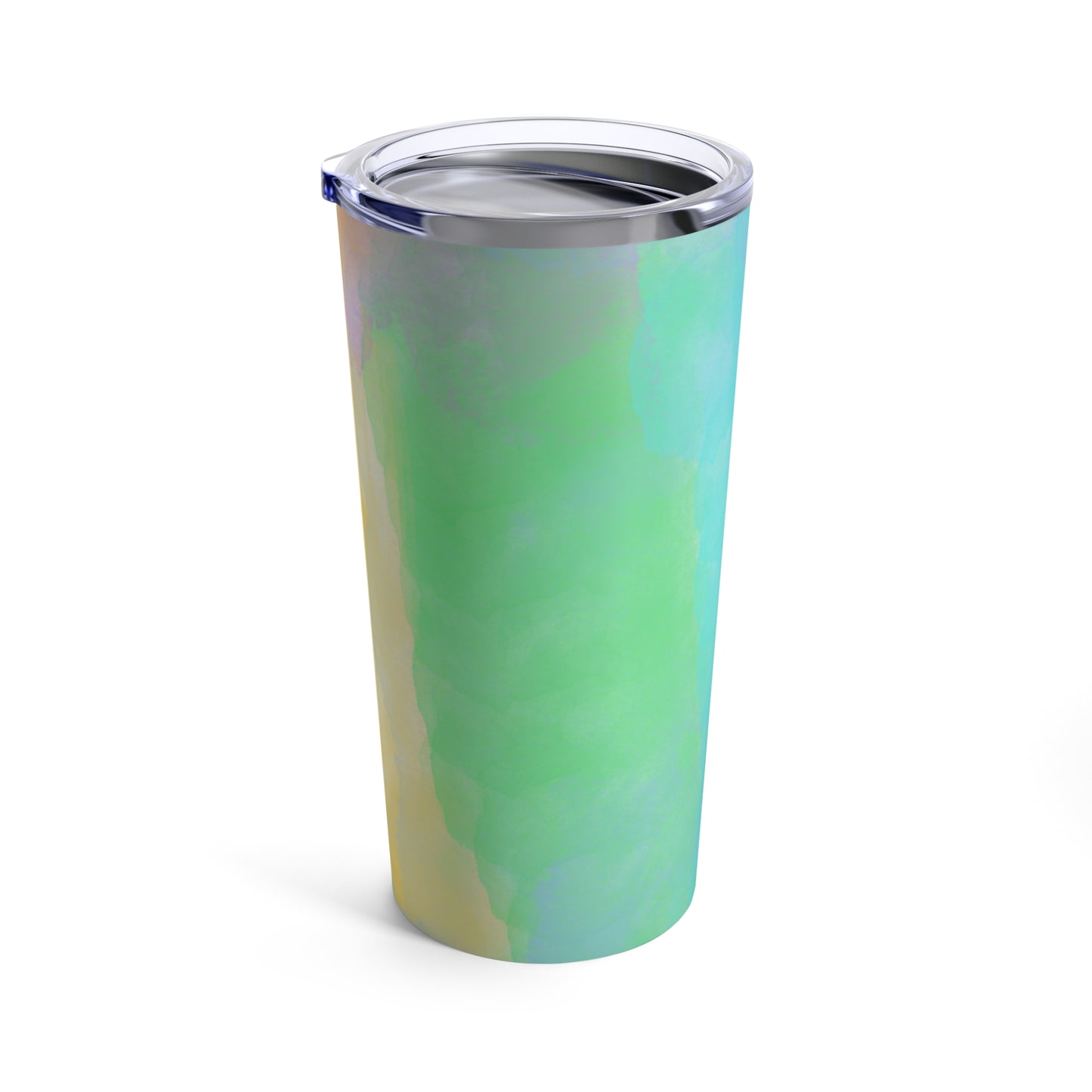 Rainbow watercolor Tumbler 20oz