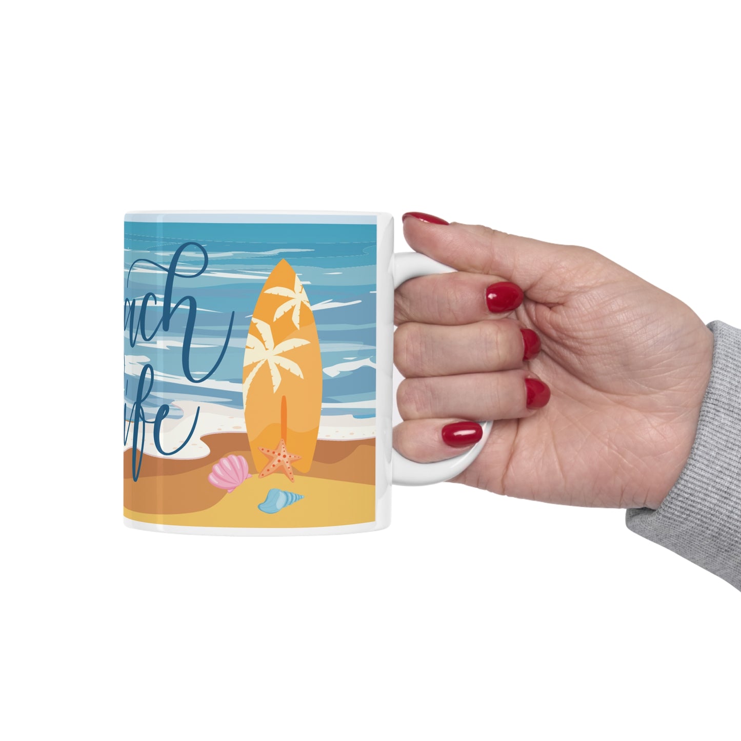 Beach life Mug 11oz