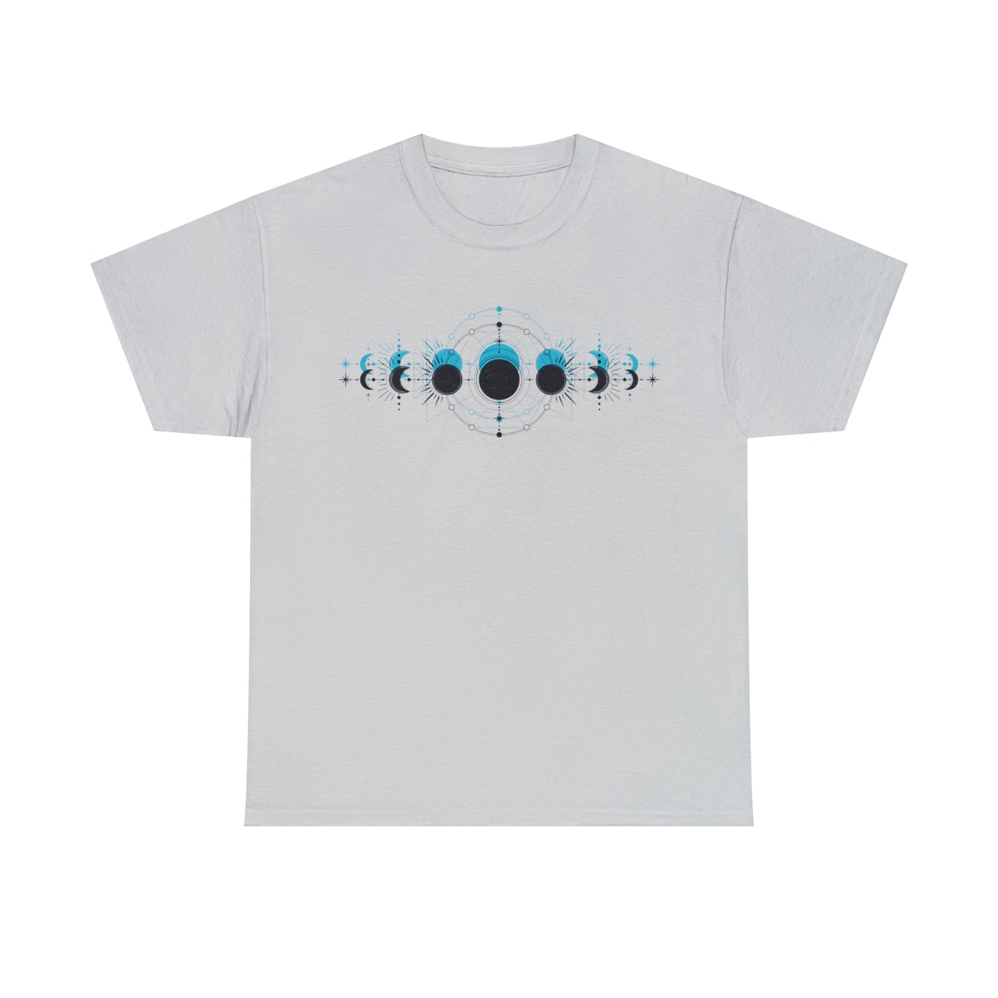 Moon Phase Unisex Heavy Cotton Tee