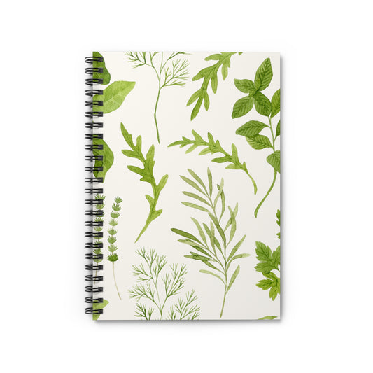 Herbs Spiral Notebook