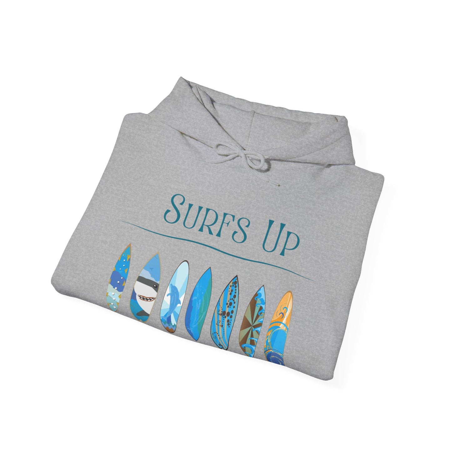 Surfs Up Unisex Heavy Blend™ Hooded Sweatshirt