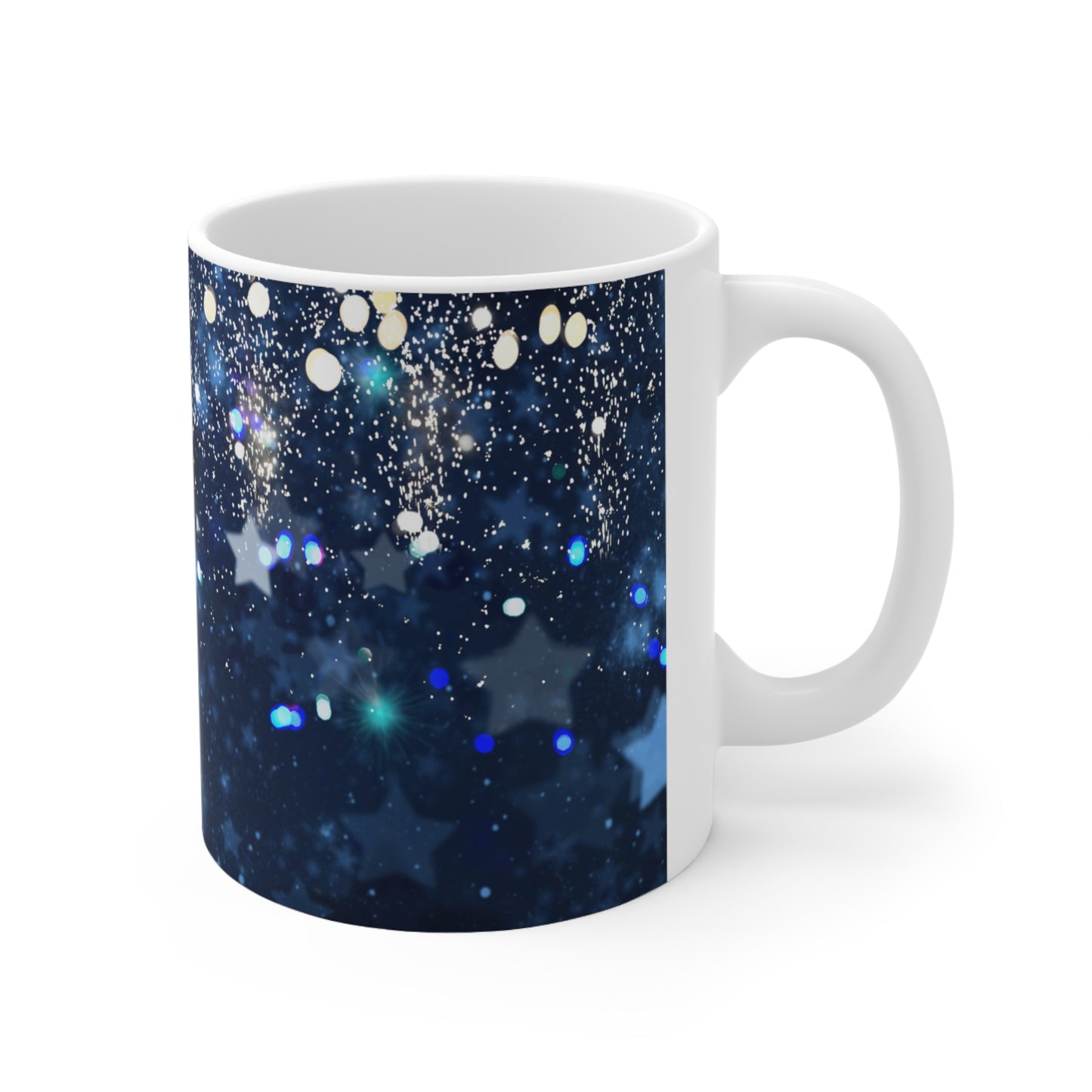 Blue Holiday Mug 11oz