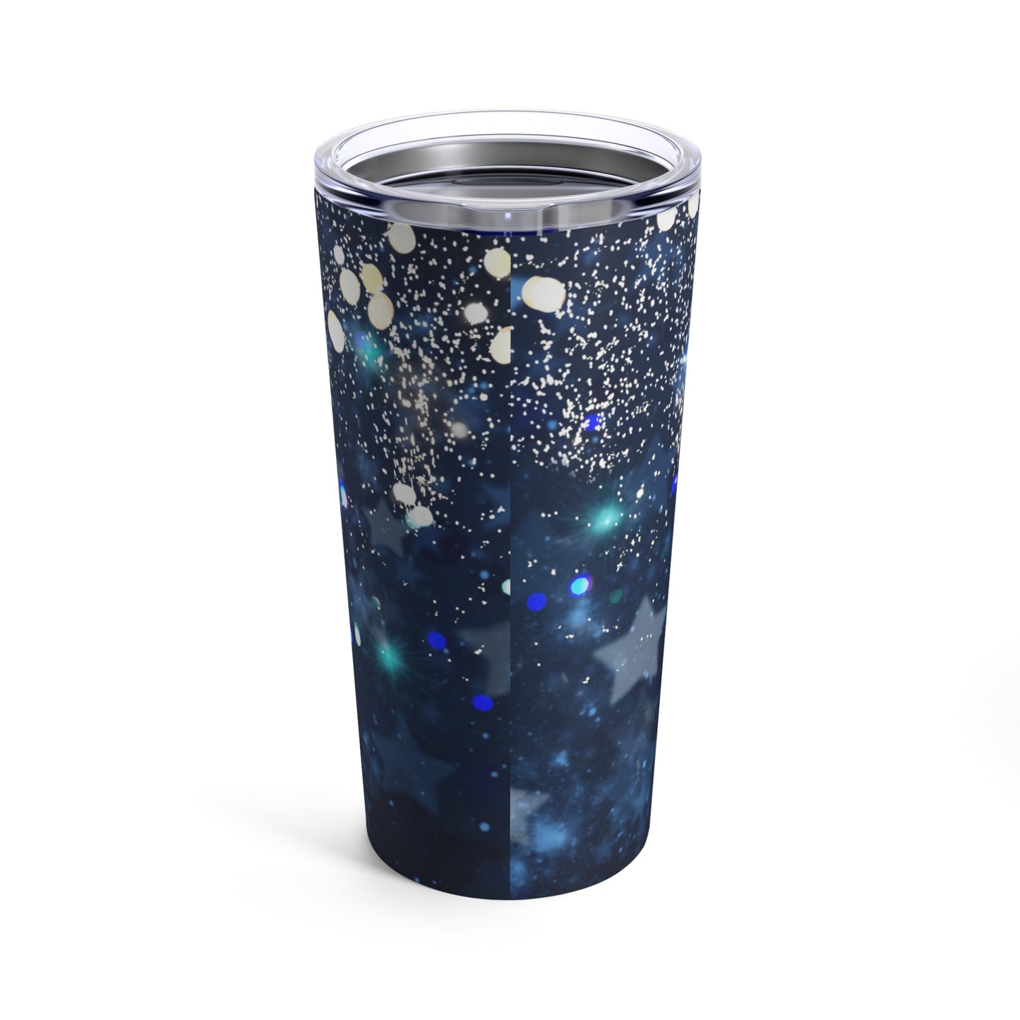 Blue Holiday Tumbler 20oz